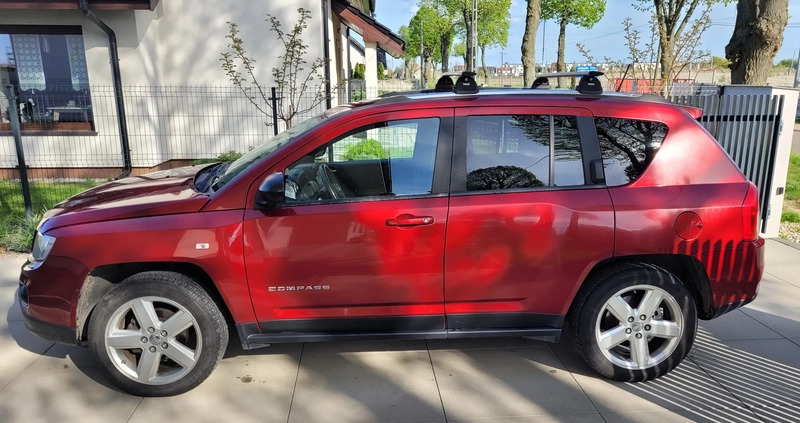 Jeep Compass cena 26000 przebieg: 298500, rok produkcji 2012 z Opalenica małe 79